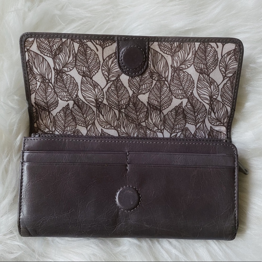 Leather HOBO Wallet